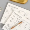DIY Weekly Monthly Undated 60 Sheets Planner