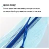 Set Of 5 A4 Mesh Zipper Bag