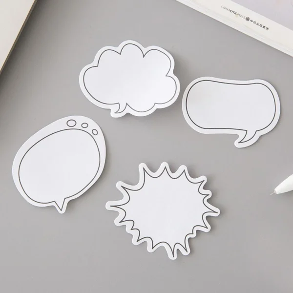 Creative Chat Box Sticky Notes