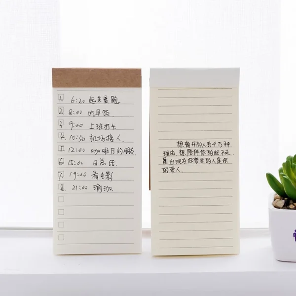 Set Of 3 To Do Blank Grid Line Planner