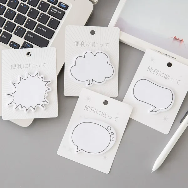 Creative Chat Box Sticky Notes