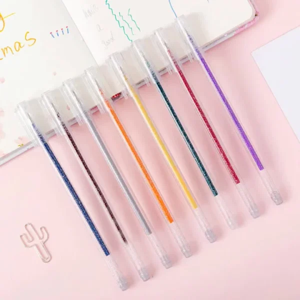 Colourful Blink Crystal Gel Pens