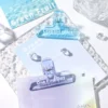 Set Of 4 Minimalist Transparent Acrylic Folder Clip