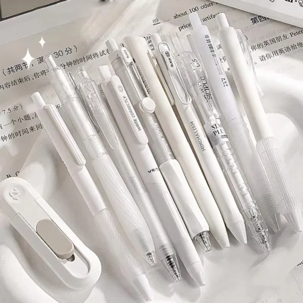 Set Of 5 Simplicity Fashion Gel Pen